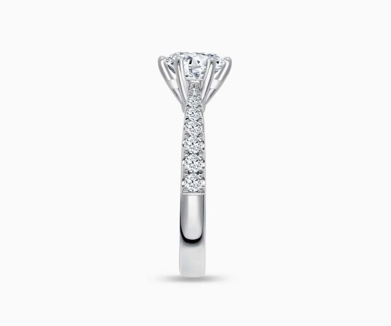 Tapered Pave Band