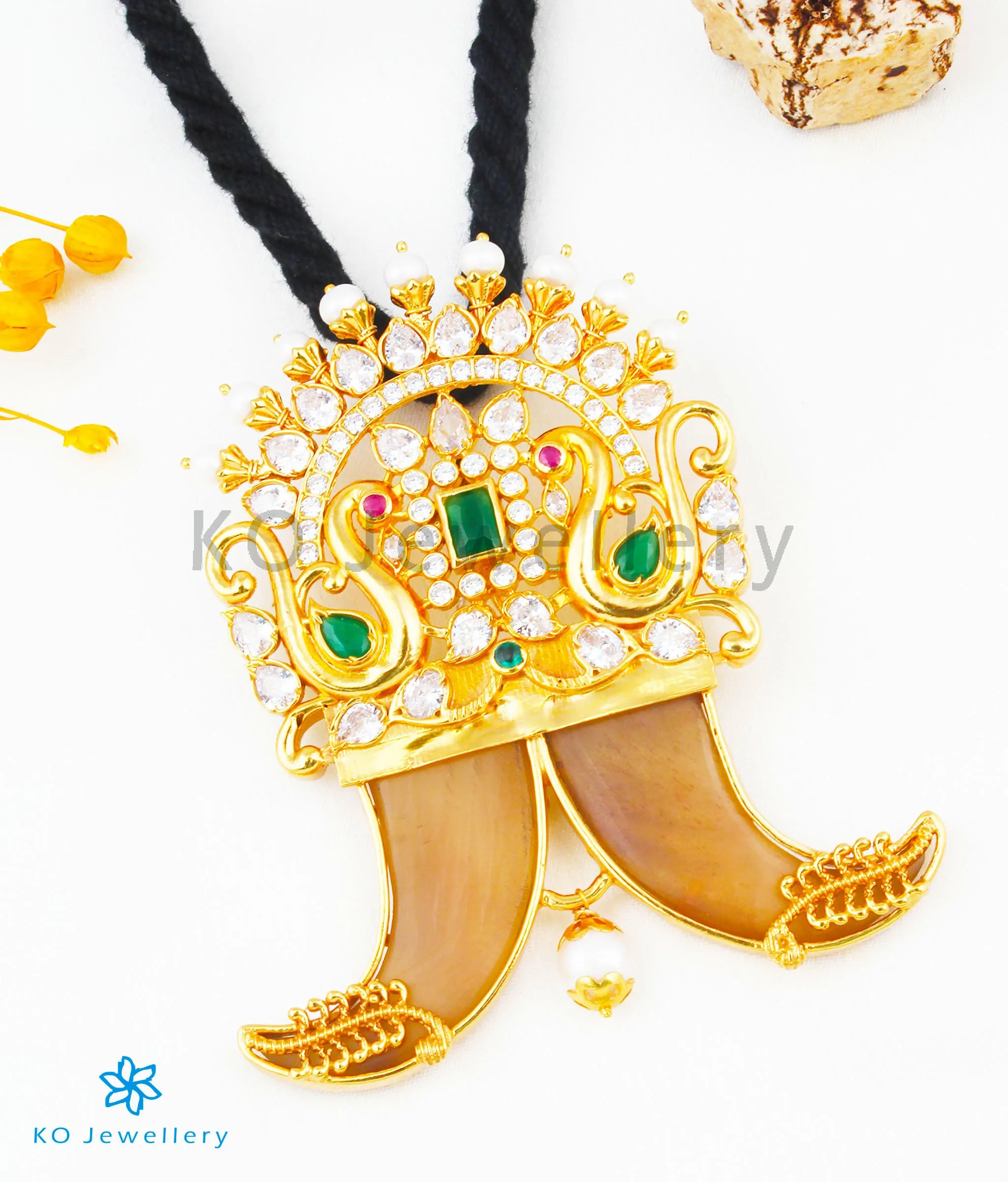 The Atyuha Silver Tiger Claw Pendant