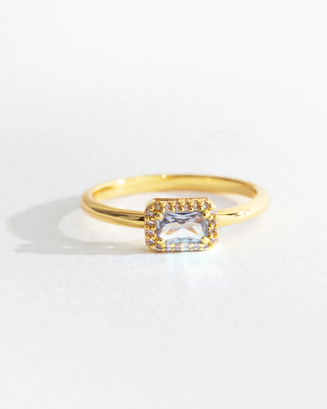 The Faithful ring - topaz color