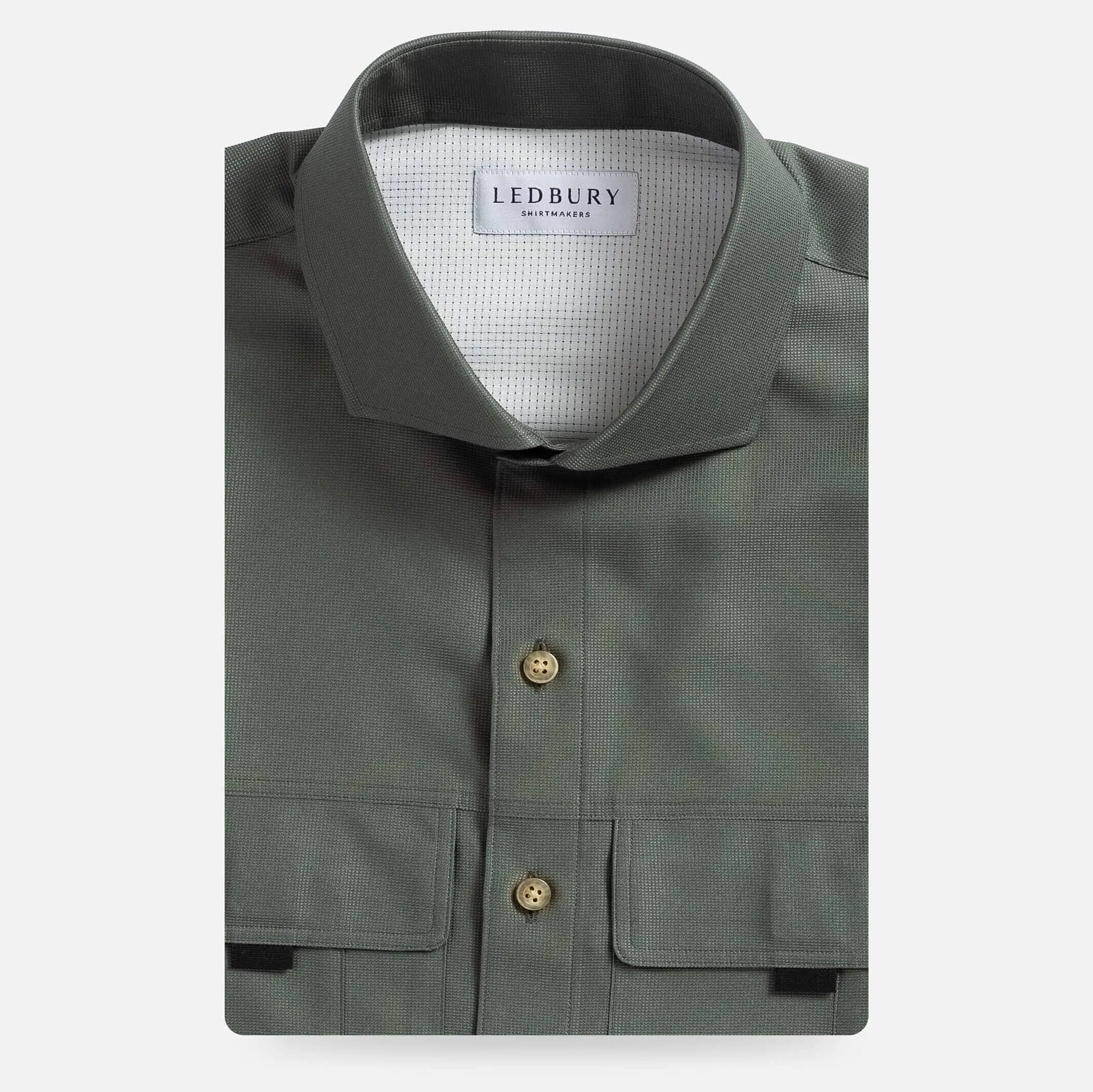 The Olive Tulu Custom Fishing Shirt