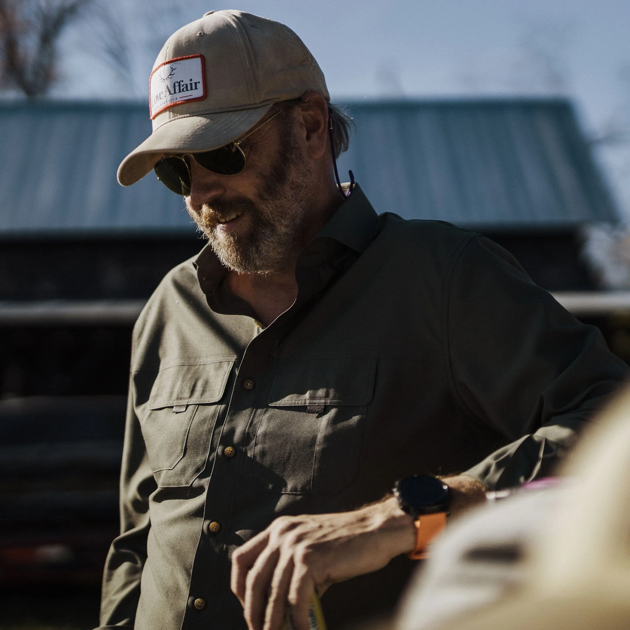 The Olive Tulu Custom Fishing Shirt