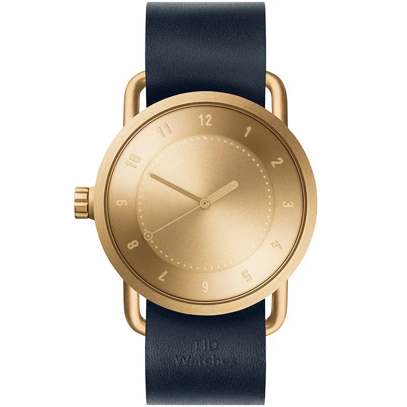TID No.1 Gold Dial / Tan Leather Strap / Gold Buckle
