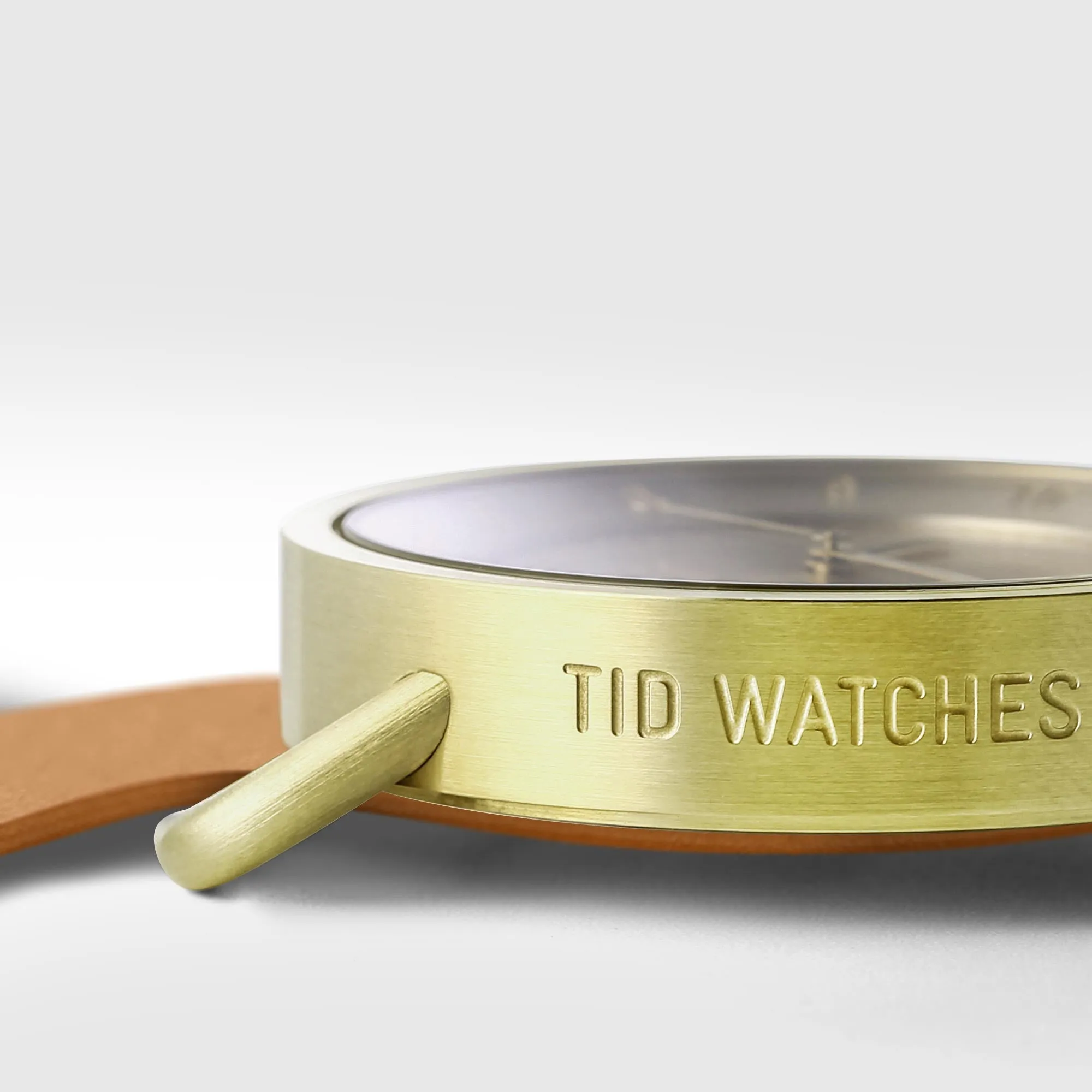 TID No.1 Gold Dial / Tan Leather Strap / Gold Buckle