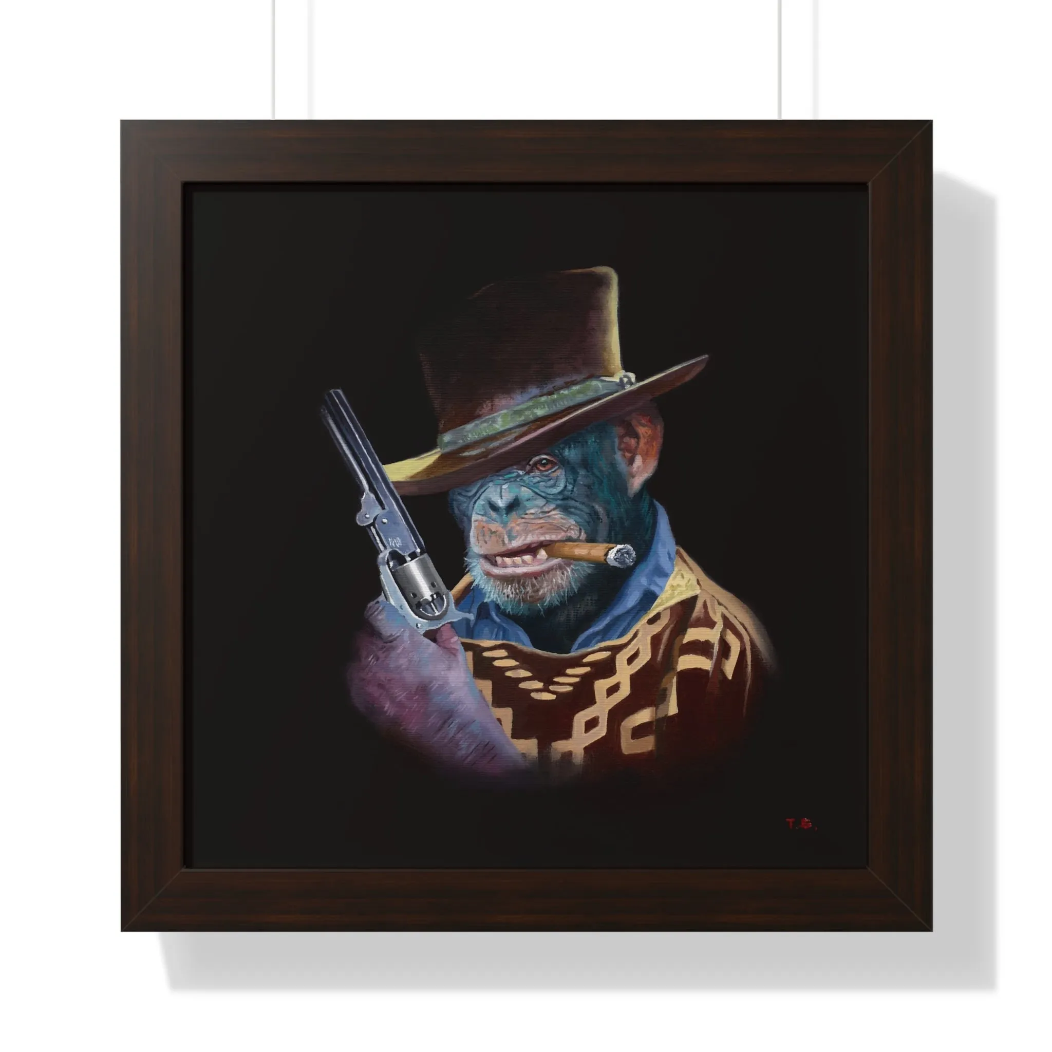 Tony South: "Drifter" Framed Poster