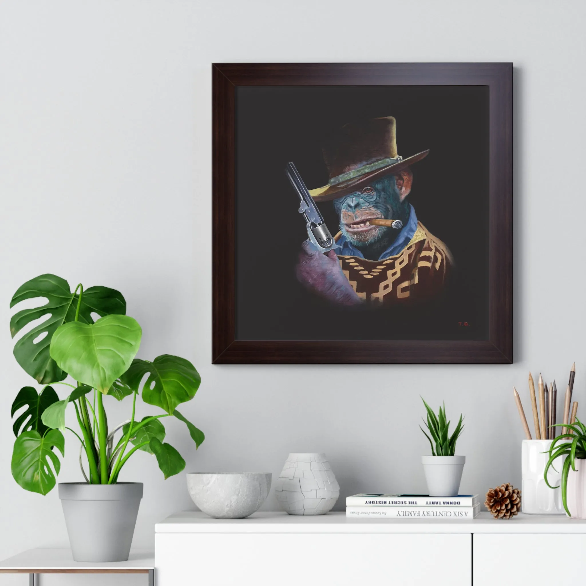 Tony South: "Drifter" Framed Poster