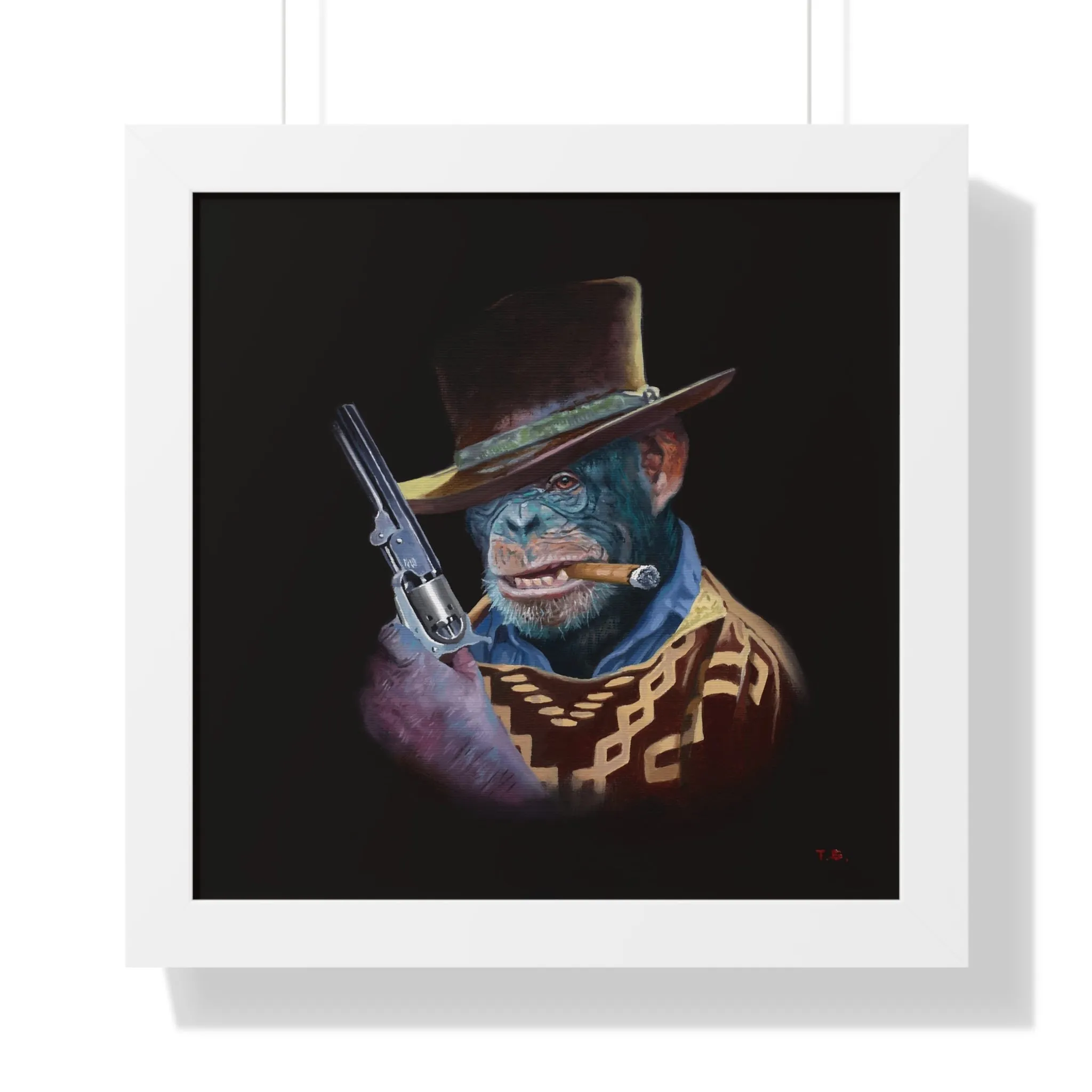 Tony South: "Drifter" Framed Poster