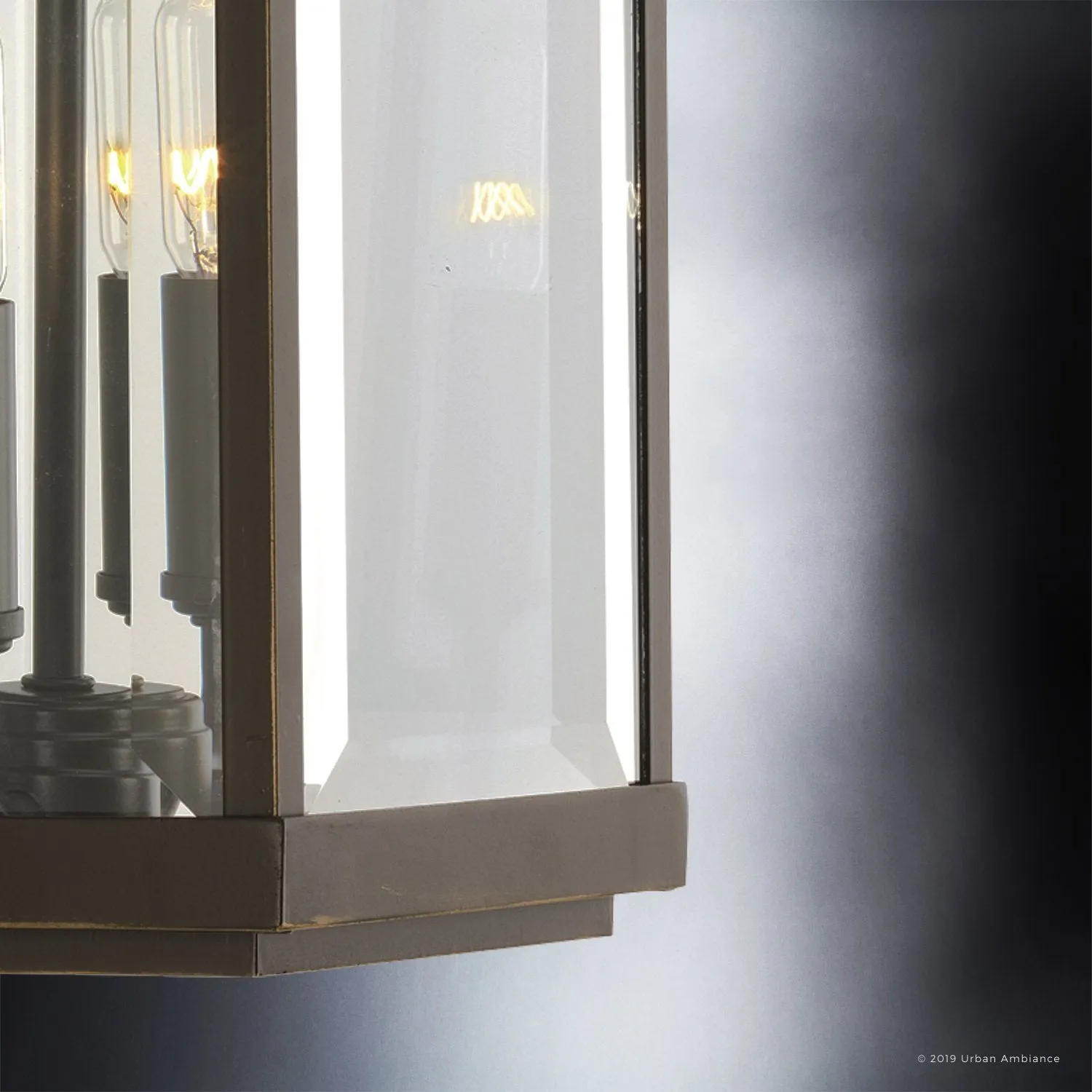 UHP1193 Colonial Outdoor Wall Light, 21-3/4" x 7", Olde Bronze Finish, Calderdale Collection