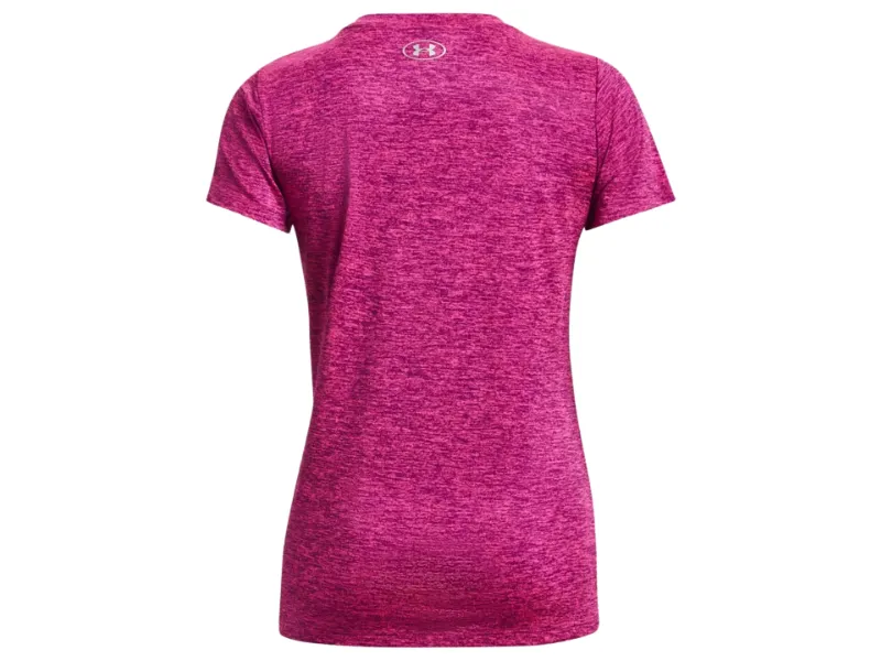 Under Armour Ladies Tech Twist Tee (Pink 573)