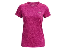 Under Armour Ladies Tech Twist Tee (Pink 573)