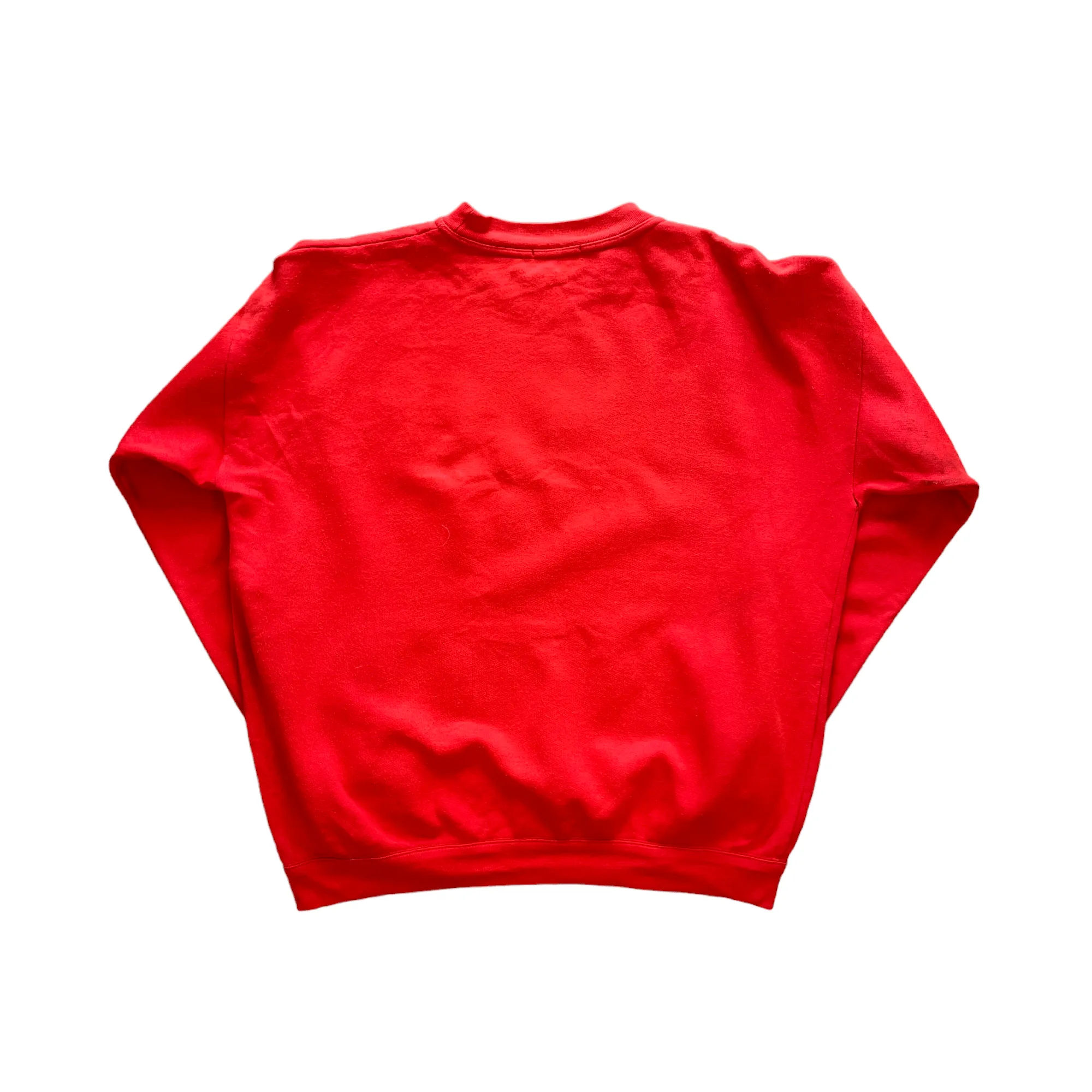 Vintage 90s Red Shell F1 Sweatshirt - Large