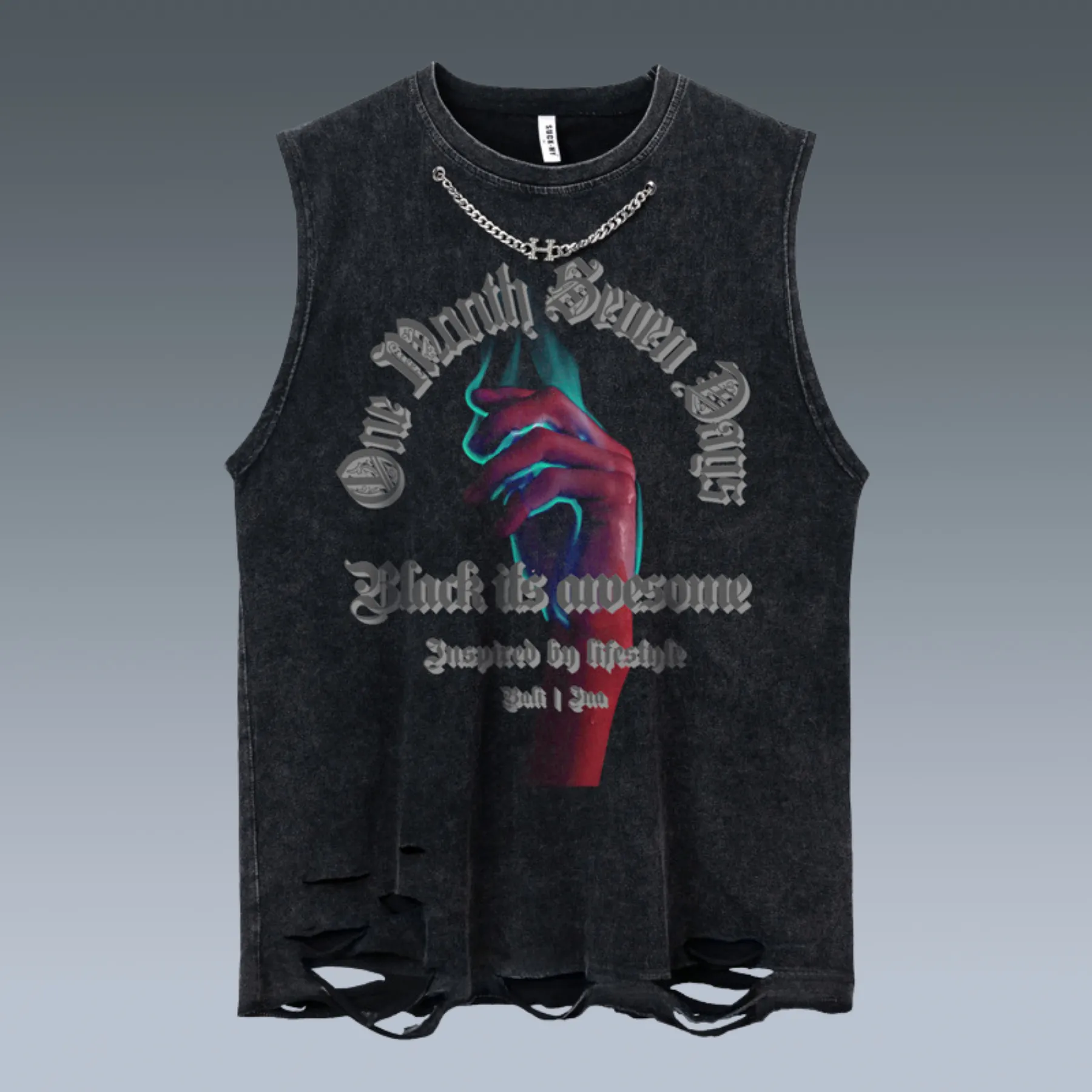 VINTAGE VEST | BLACK,IT'S AWESOME