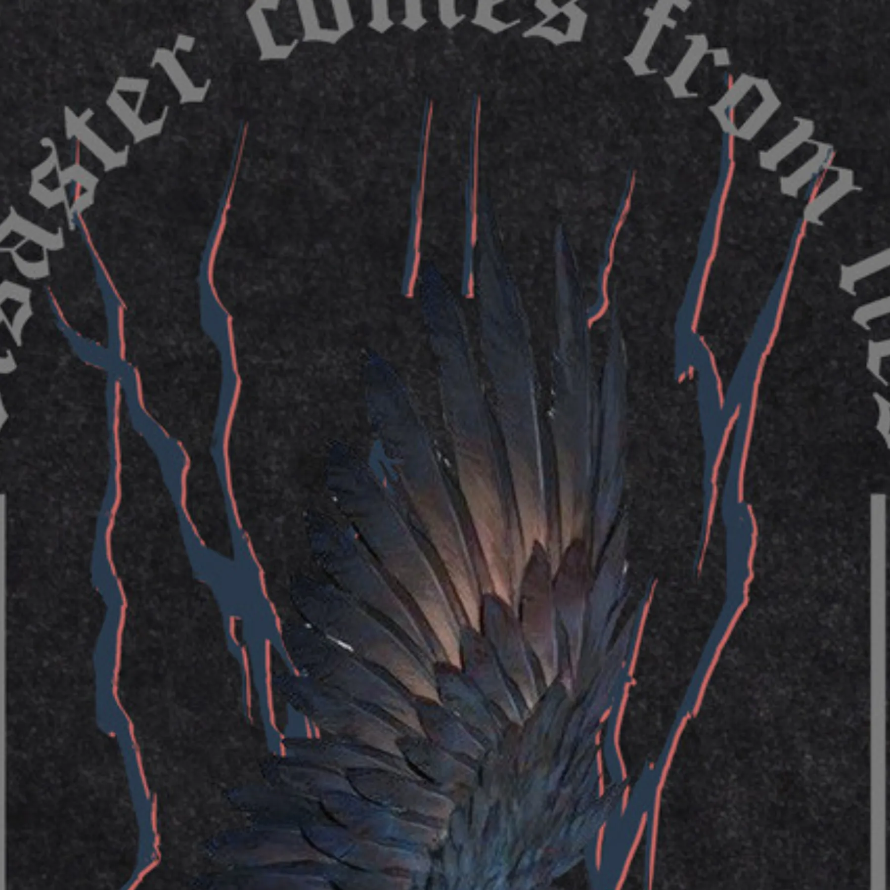VINTAGE VEST | DISASTER COMES FROM LIES