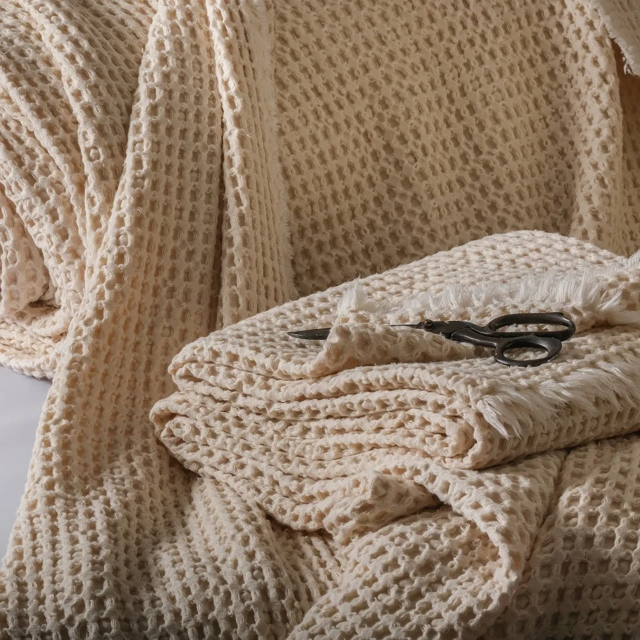 Waffle Fabric 100% Cotton