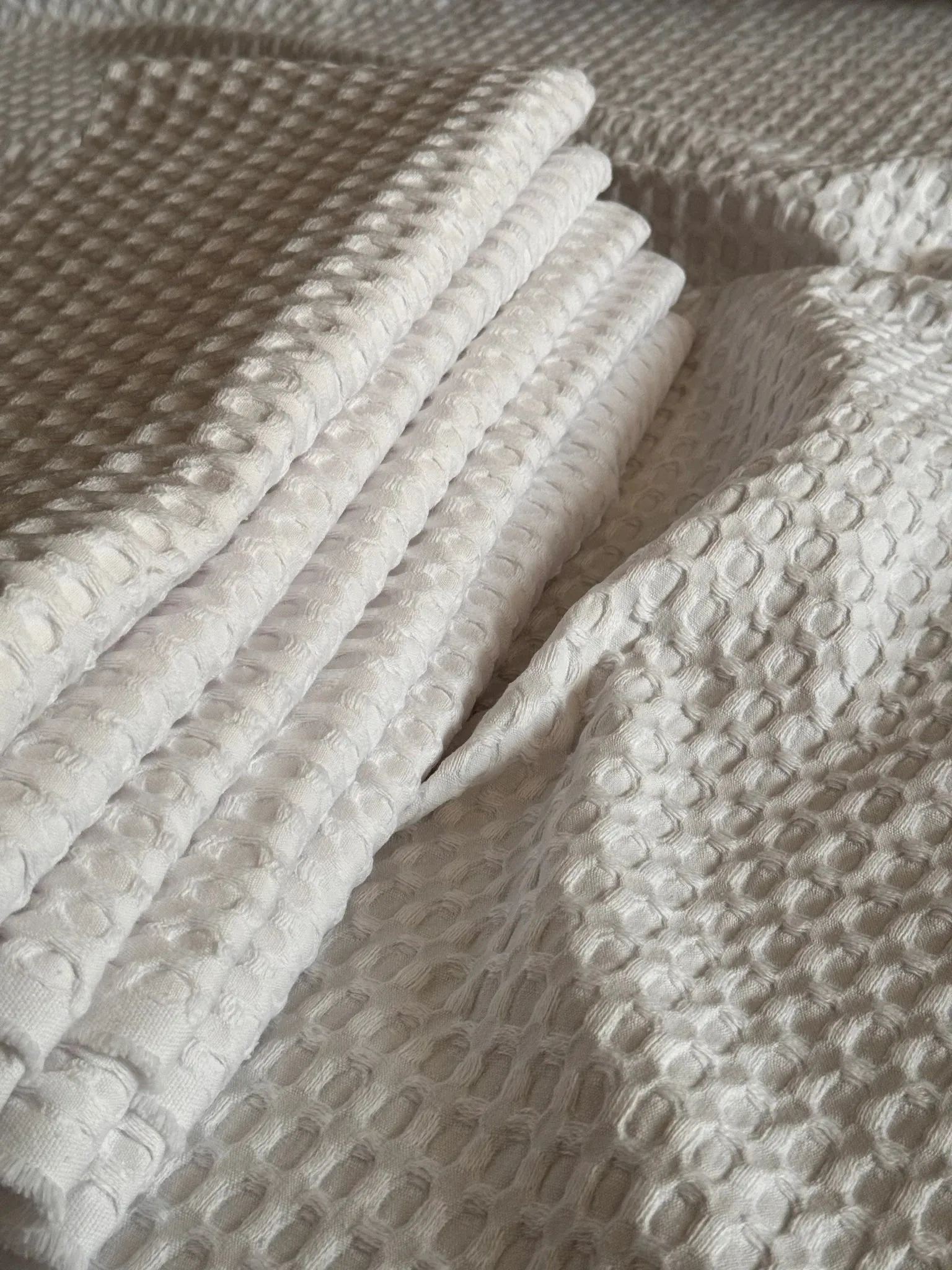 Waffle Fabric 100% Cotton