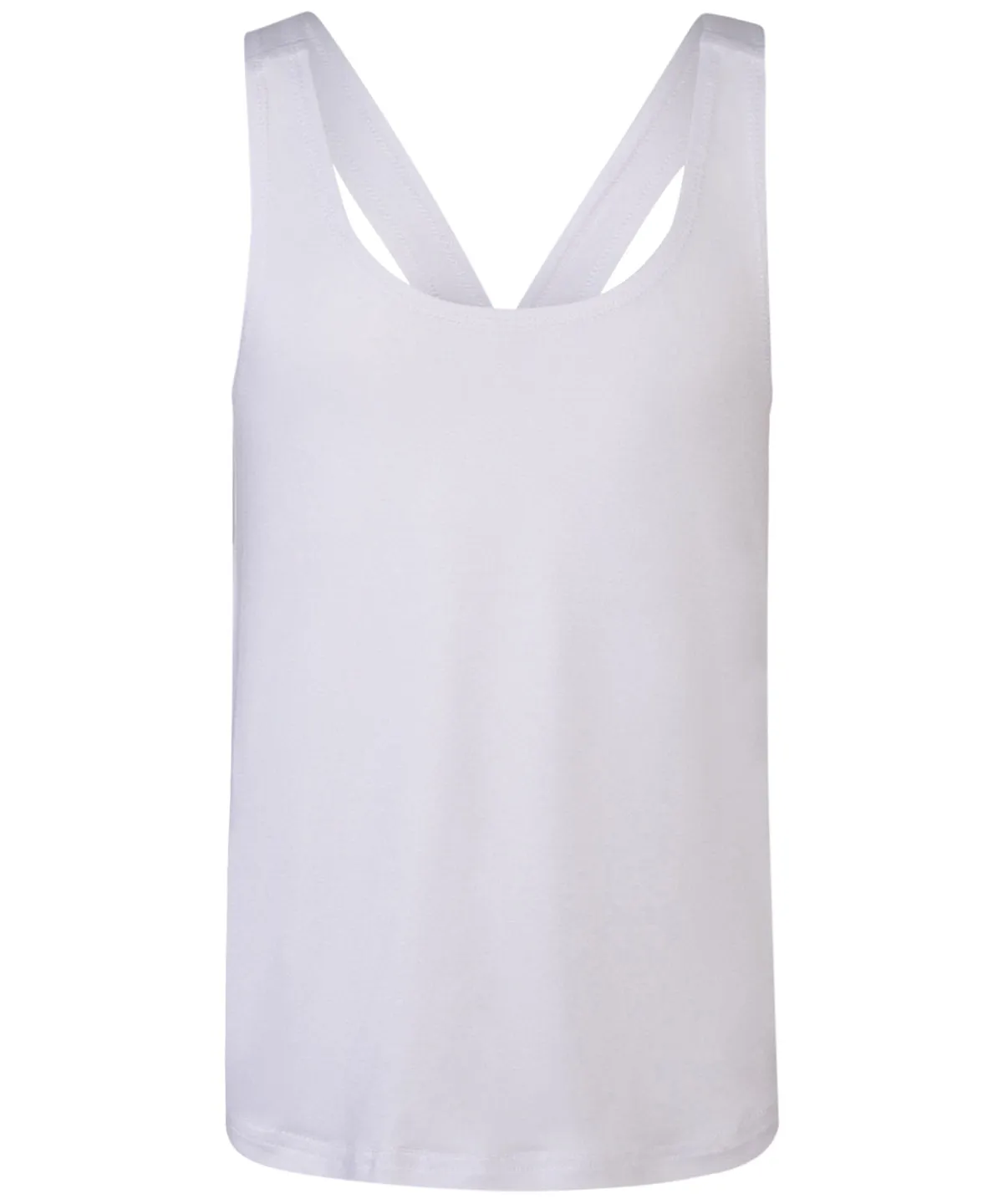 White - Kids fashion workout vest