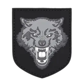 Wolf Face Patch Black/Gray