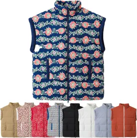 Women's Outerwear Vests Various Print Quilted Warm Cotton Loose Sleeveless Jacket