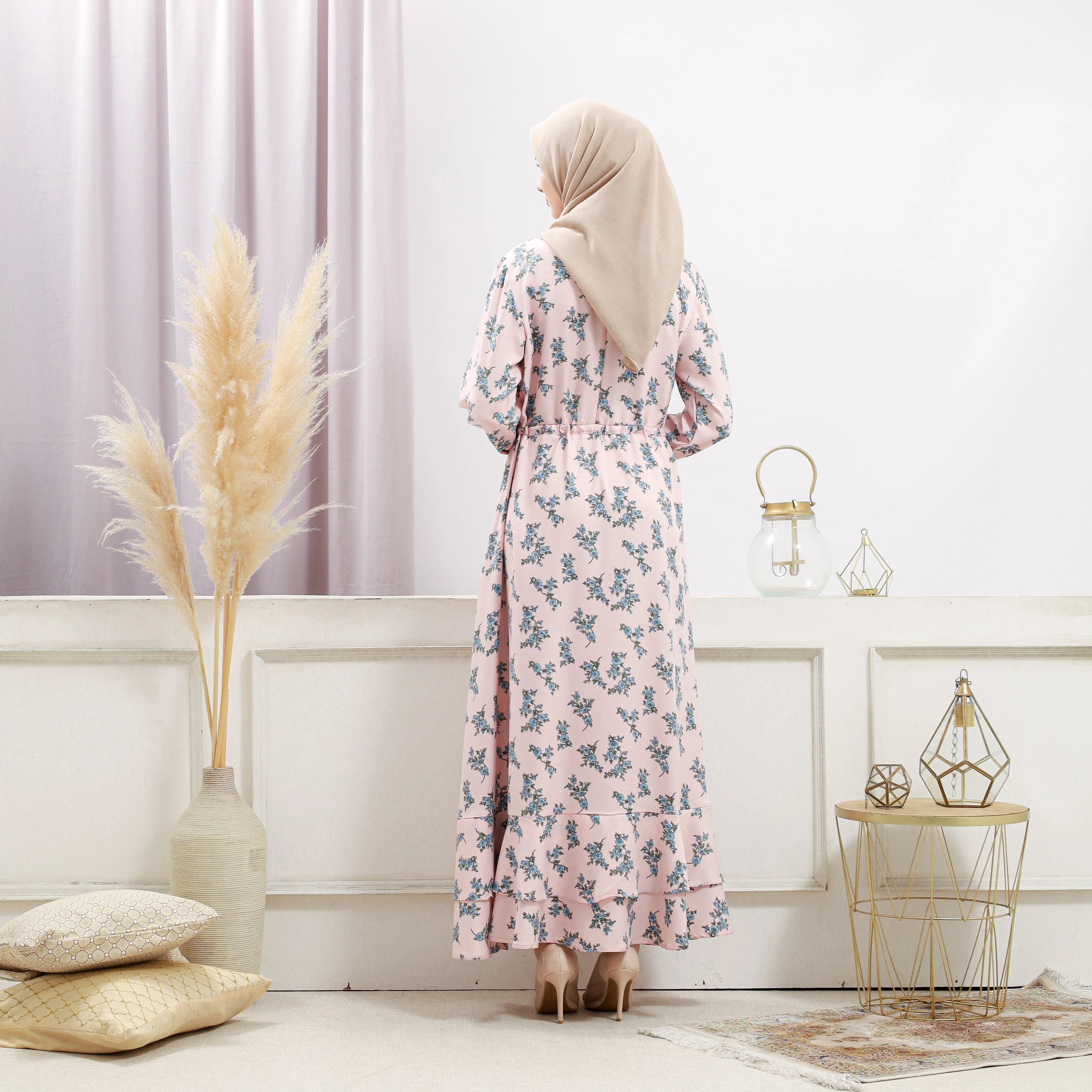 Women's Pearl Floral Dress